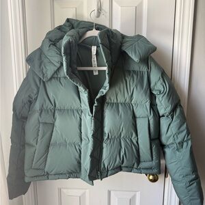 Lululemon Wunder Puff Cropped puffer jacket